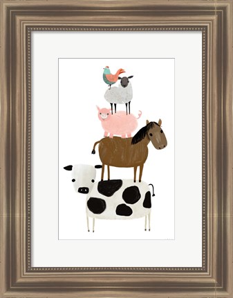 Framed Farm Buddies Print