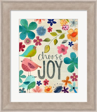 Framed Choose Joy Print