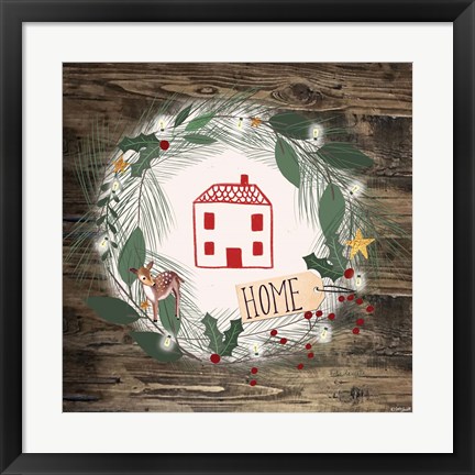 Framed Home Fawn Print