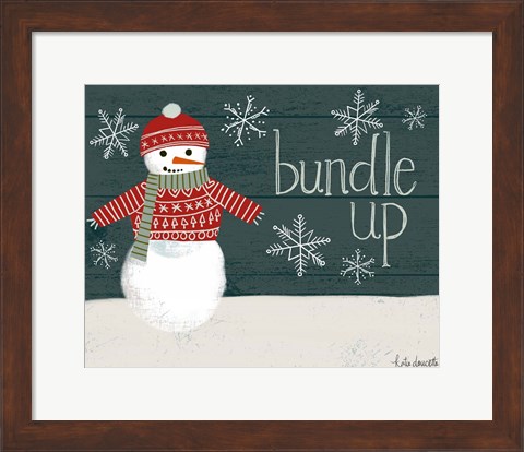 Framed Bundle Up Print