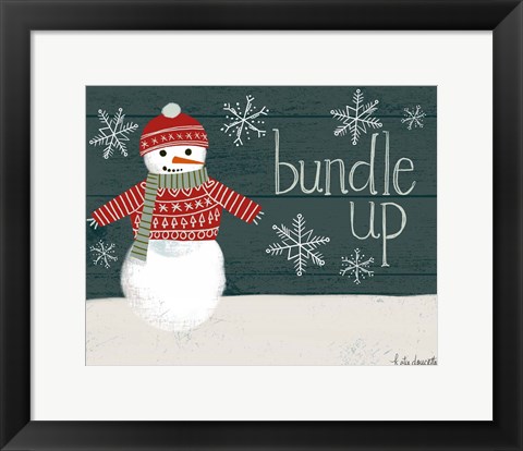 Framed Bundle Up Print