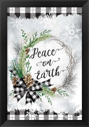 Framed Peace on Earth Print