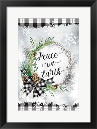 Framed Peace on Earth Print