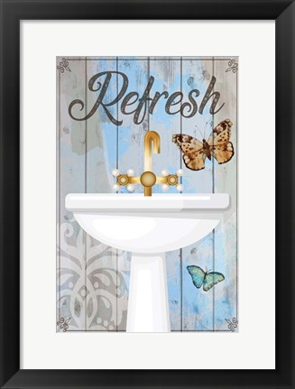 Framed Refresh Print