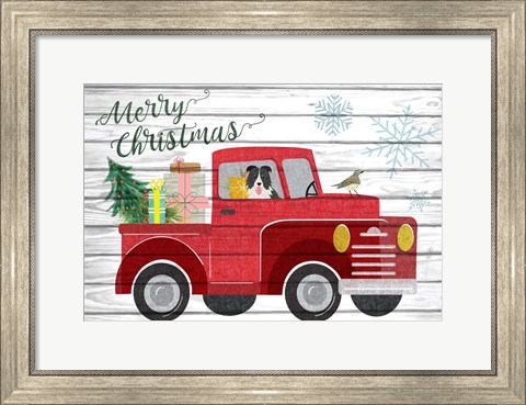 Framed Merry Christmas Print