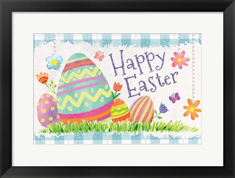 Framed Happy Easter Print