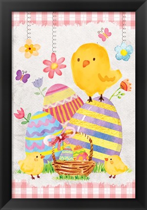 Framed Easter Basket Print