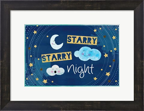 Framed Starry Starry Night Print