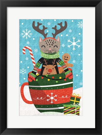 Framed Holiday Mug Print