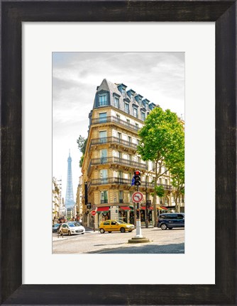 Framed Paris Corner Print