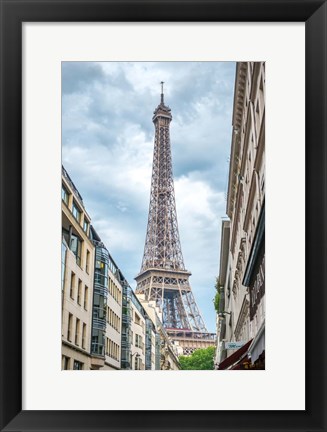 Framed Eiffel Tower Print