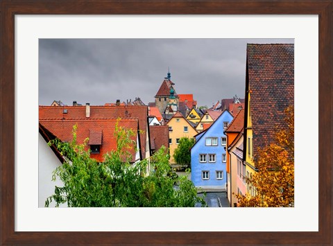 Framed Rothenberg Cityscape Print