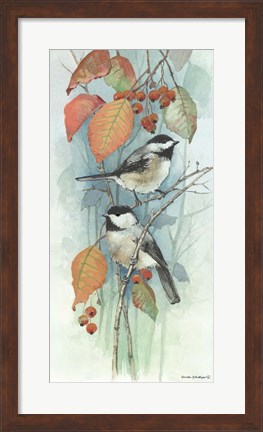 Framed New Chickadee I Print