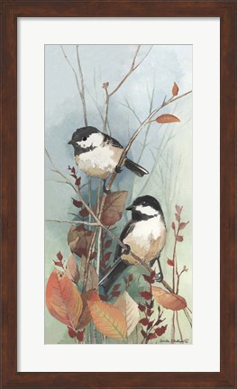 Framed New Chickadee II Print