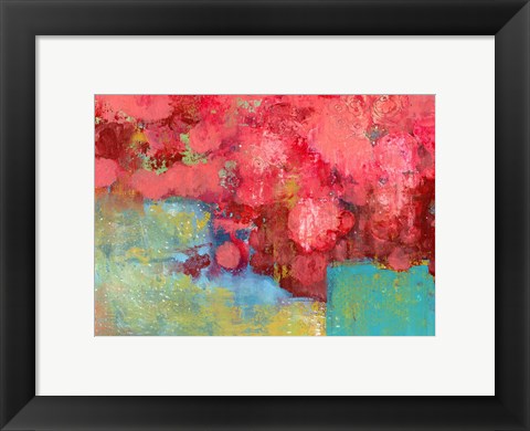 Framed Floral Explosion Print