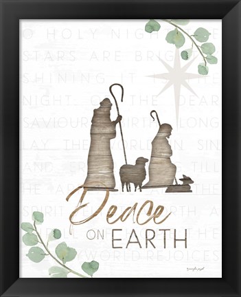 Framed Peace on Earth Print