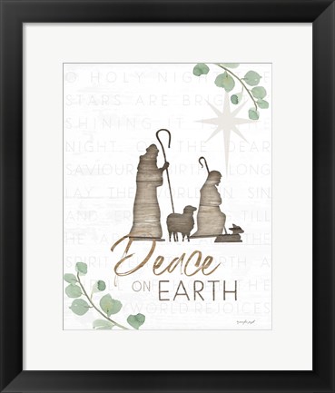 Framed Peace on Earth Print