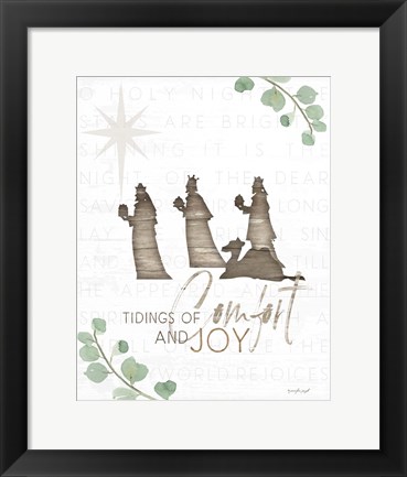 Framed Tidings of Comfort and Joy Print