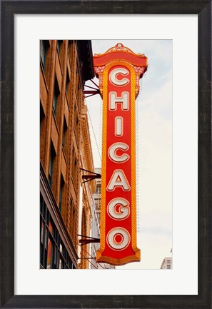 Framed Chicago Print