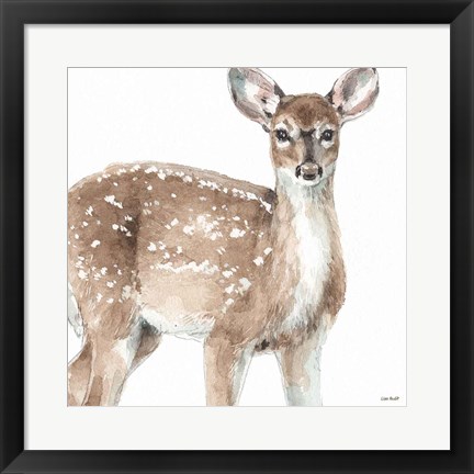 Framed Forest Friends VI Print