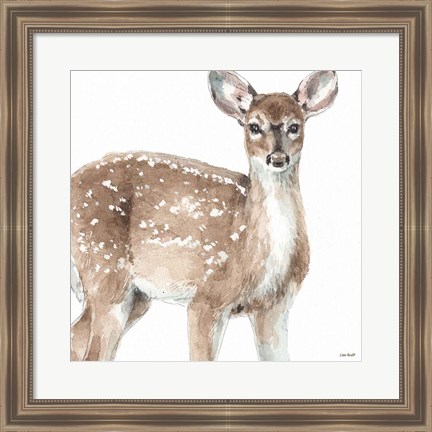 Framed Forest Friends VI Print