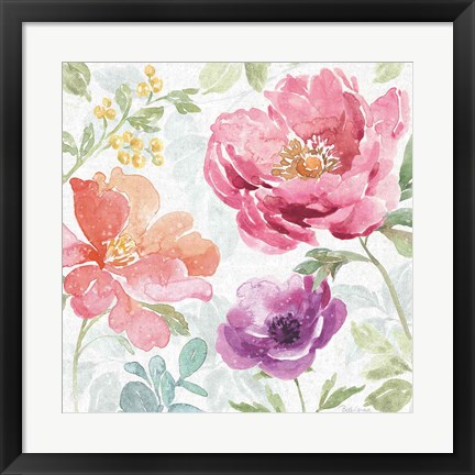 Framed Springtime Bloom III Print