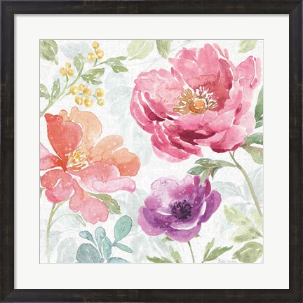 Framed Springtime Bloom III Print