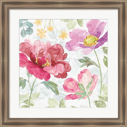 Framed Springtime Bloom II Print