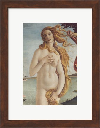 Framed Birth of Venus, Venus Print