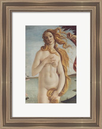 Framed Birth of Venus, Venus Print