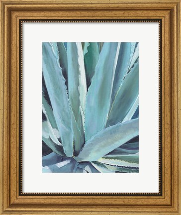 Framed Blue Agave Print