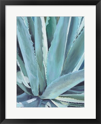 Framed Blue Agave Print