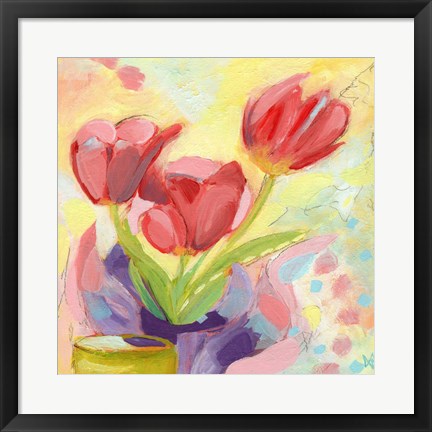 Framed Tulips No. 3 Print