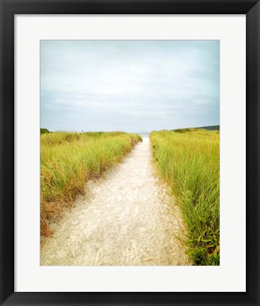 Framed Beach Trail Print