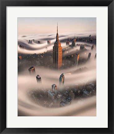 Framed Empire Fog Print