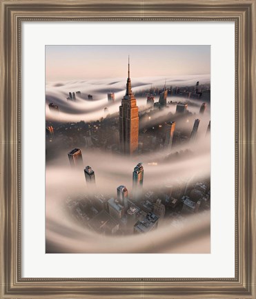 Framed Empire Fog Print