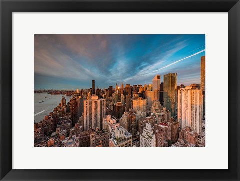 Framed New York Morning Print