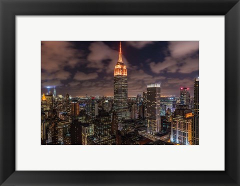 Framed Orange 9-11 Print