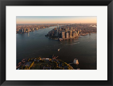 Framed Big Apple Print