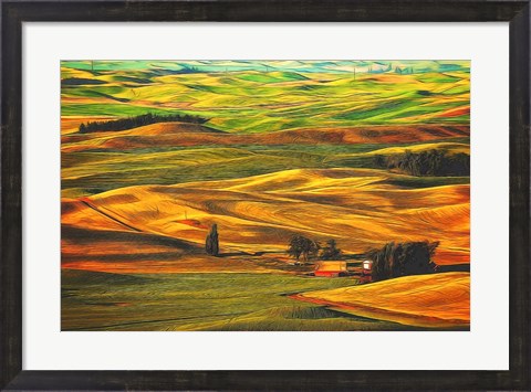 Framed Palouse #22 Print