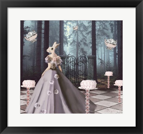 Framed Cake Forest Print