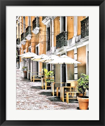 Framed Old San Juan Siesta Print