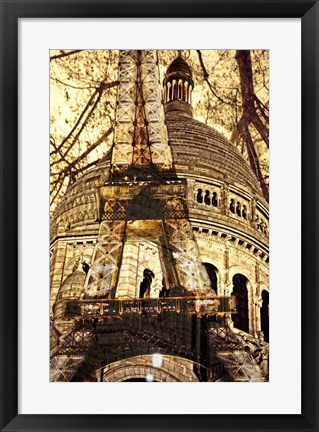 Framed Paris Lights Print