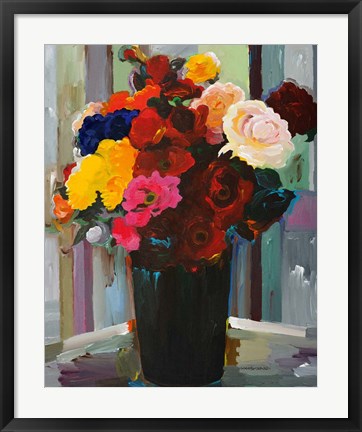 Framed Bold Bouquet Print