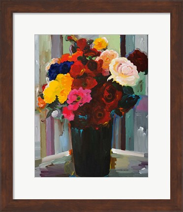 Framed Bold Bouquet Print