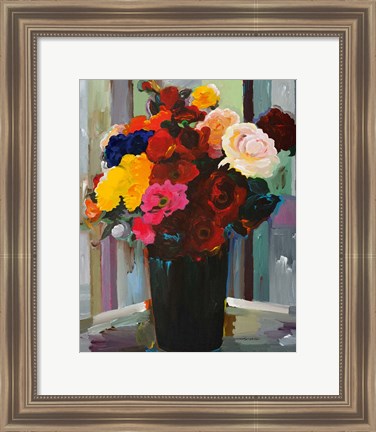 Framed Bold Bouquet Print