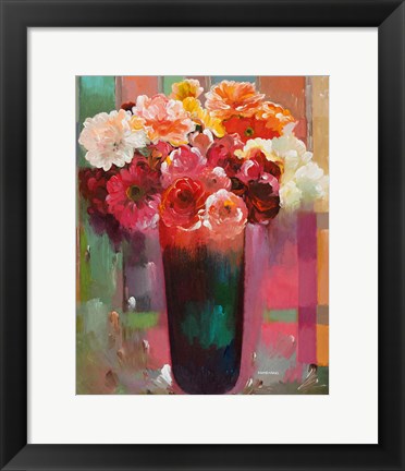 Framed Sunshine Bouquet Print