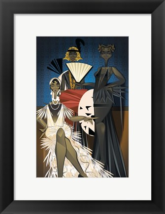 Framed Harlem Nights Print