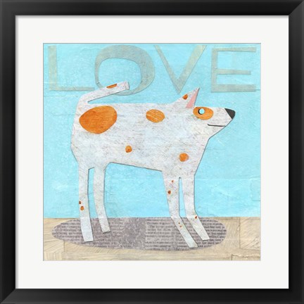 Framed Faithful Friend Print