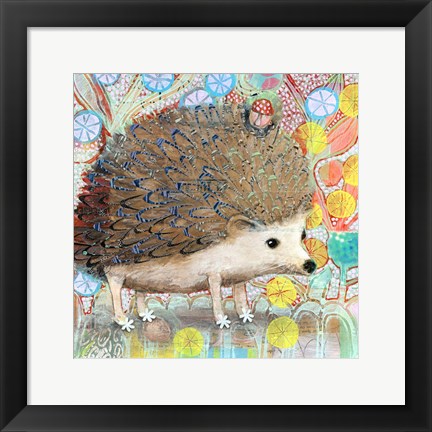 Framed Hedgie Print